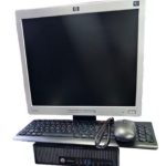 COMPLETE SET 800 G1 mini core i5 4th gen 4gb ram 500gbhdd 17 inches accessories ,MOUSE AND KEYBOARD