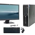 HP Core i5 All-in-One Desktop PC 4GB RAM 500GB SSD 19" Monitor