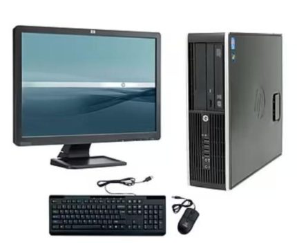 HP Core i5 All-in-One Desktop PC 4GB RAM 500GB SSD 19" Monitor