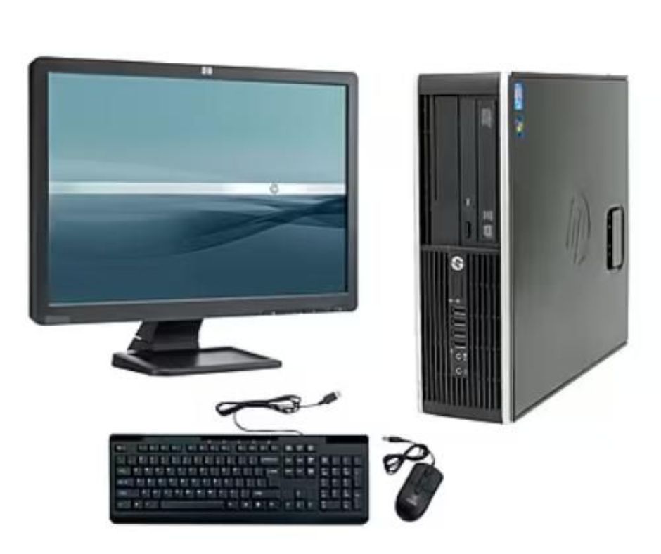 HP Core i5 All-in-One Desktop PC 4GB RAM 500GB SSD 19 Monitor HP Core i5 All-in-One Desktop PC 4GB RAM 500GB SSD 19" Monitor - Image 1